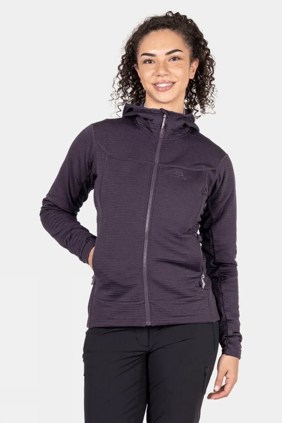 Mountain Equipment Womens Apiro Hooded Fleece Jacket Nightshade