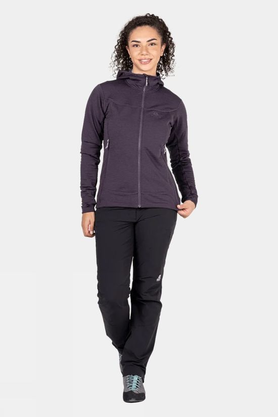 Mountain Equipment Womens Apiro Hooded Fleece Jacket Nightshade