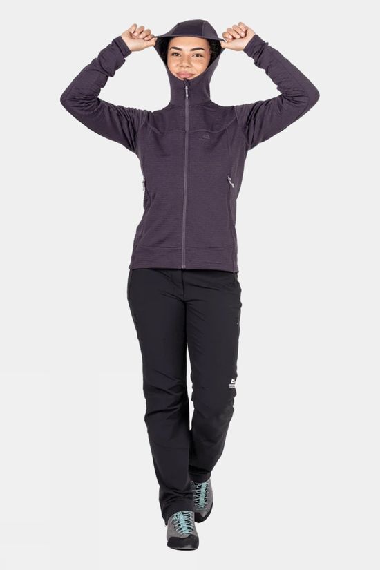 Mountain Equipment Womens Apiro Hooded Fleece Jacket Nightshade