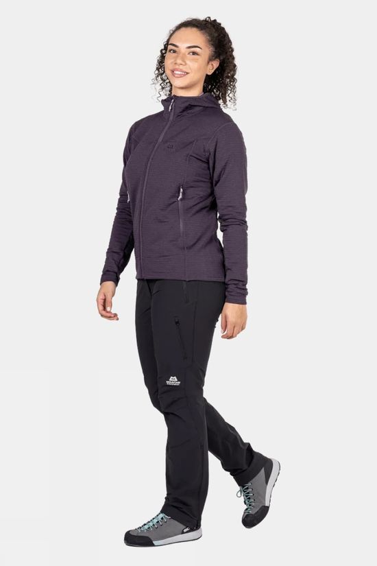 Mountain Equipment Womens Apiro Hooded Fleece Jacket Nightshade