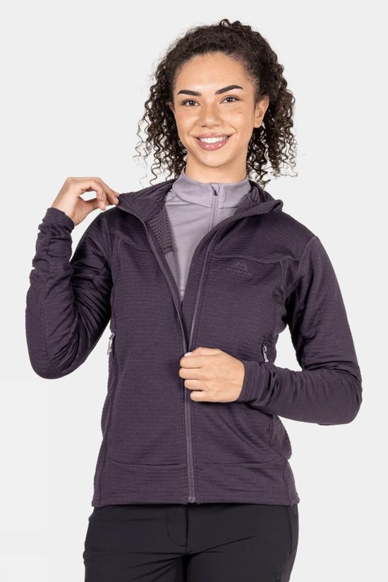 Mountain Equipment Womens Apiro Hooded Fleece Jacket Nightshade