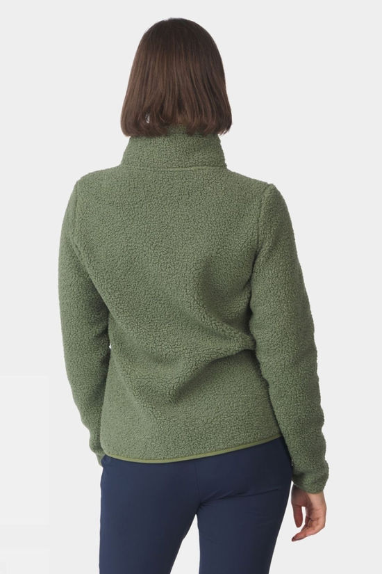 Ayacucho Womens Fleece Honfleur Jacket II Olivine