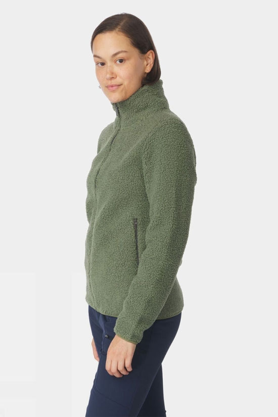 Ayacucho Womens Fleece Honfleur Jacket II Olivine