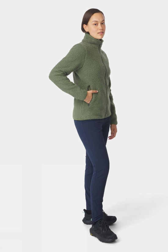 Ayacucho Womens Fleece Honfleur Jacket II Olivine
