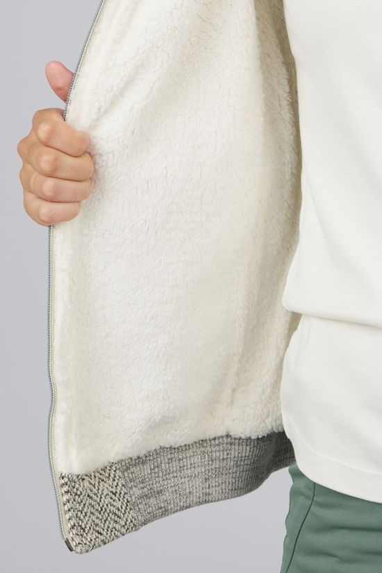 Ayacucho  Womens Medina Full Zip Fleece Hoodie Grey