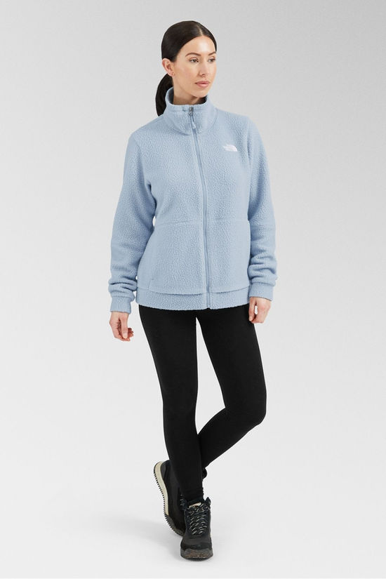The North Face Womens Nervia Fleece Jacket Steel Blue