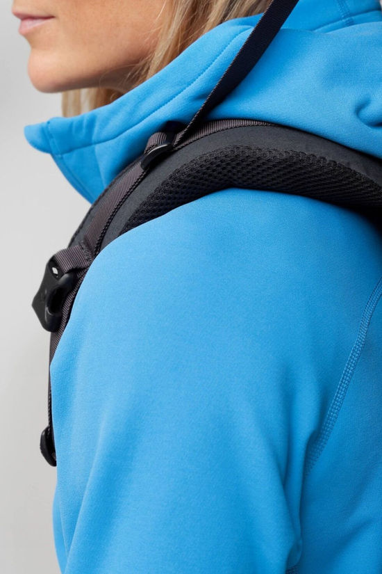 Fjallraven Womens Expedition Fleece Hoodie Jacket Un Blue