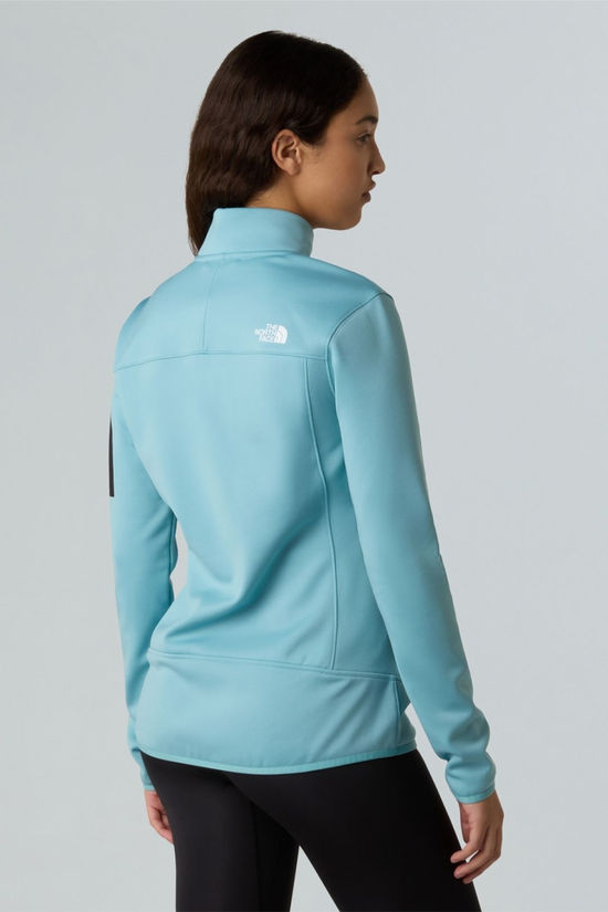 The North Face Womens Mistyescape Fleece Jacket Blue Eclipse/Tnf Black