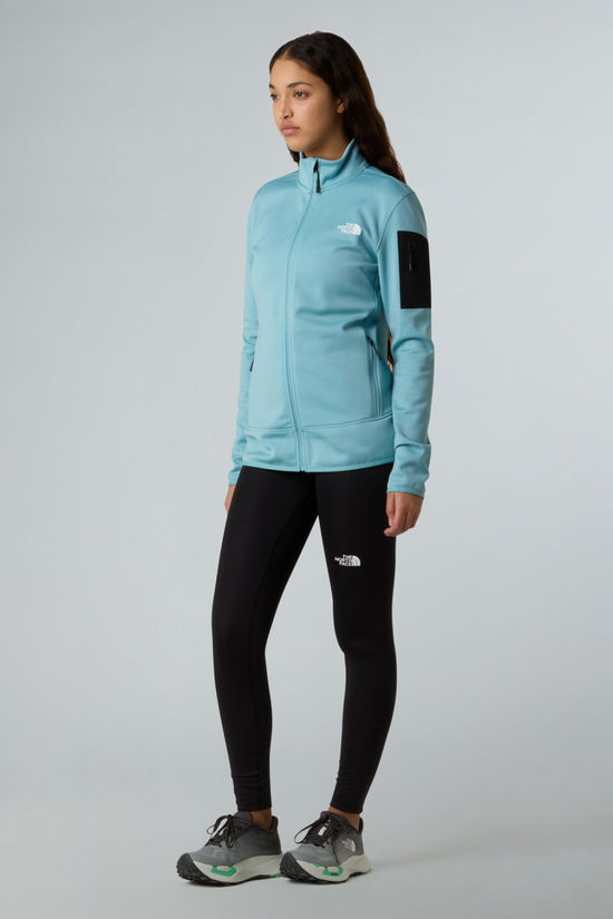 The North Face Womens Mistyescape Fleece Jacket Blue Eclipse/Tnf Black