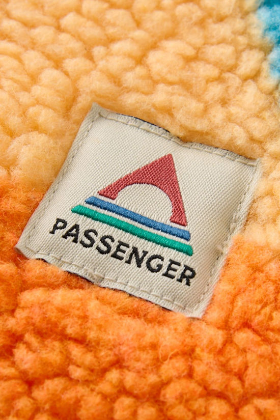 Passenger Womens Fairbanks 2.0 Recycled Sherpa Fleece Mountain Sunset Multi
