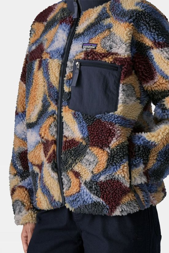 Patagonia Womens Classic Retro-X Fleece Jacket Smudge: Smolder Blue