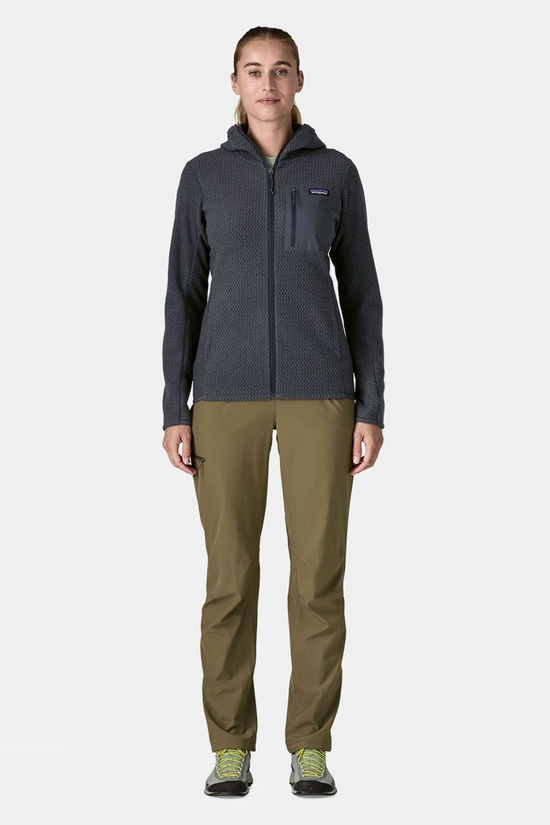 Patagonia Womens R1 Air Full-Zip Hoody Fleece Jacket  Smolder Blue