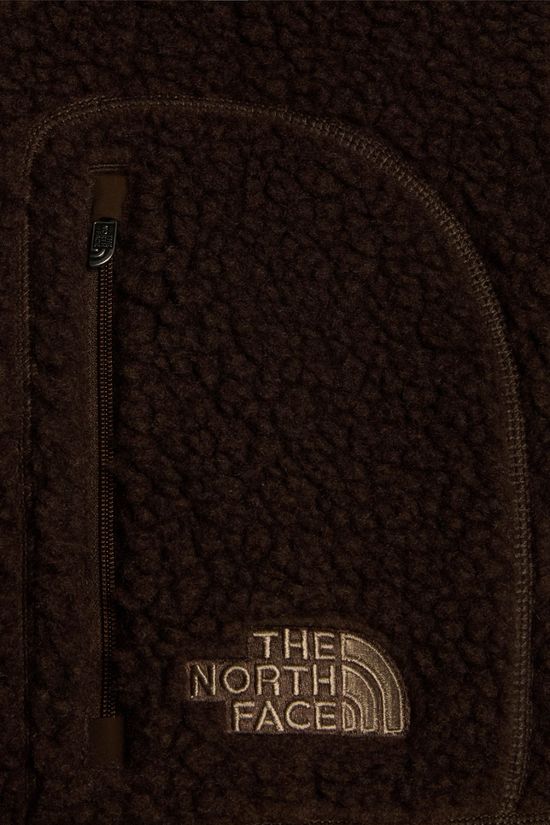 The North Face Womens Extreme Pile 2 Full Zip Fleece Jacket Dark Chestnut