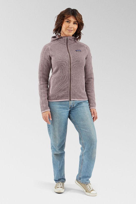 Patagonia Womens Better Sweater Hoodie Stormy Mauve