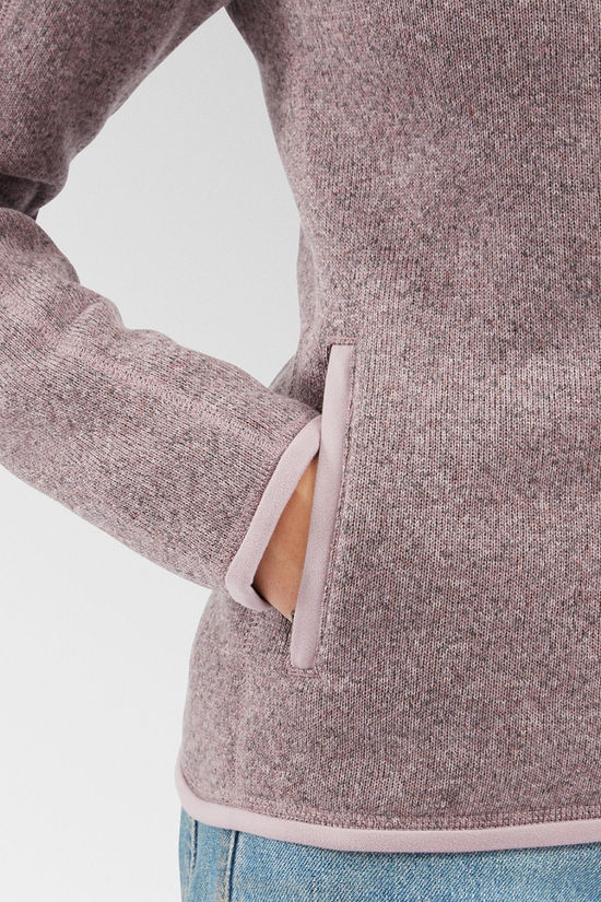 Patagonia Womens Better Sweater Hoodie Stormy Mauve