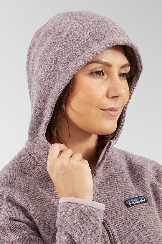 Patagonia Womens Better Sweater Hoodie Stormy Mauve