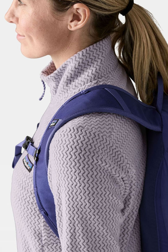 Patagonia Womens R1 Air Zip-Neck Fleece Foxglove Purple