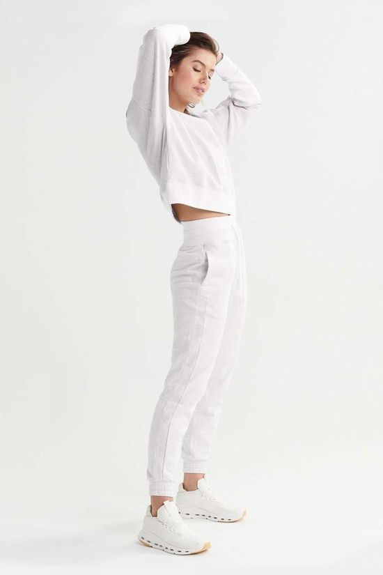Lilybod Womens Alyna Sweatshirt Light Grey