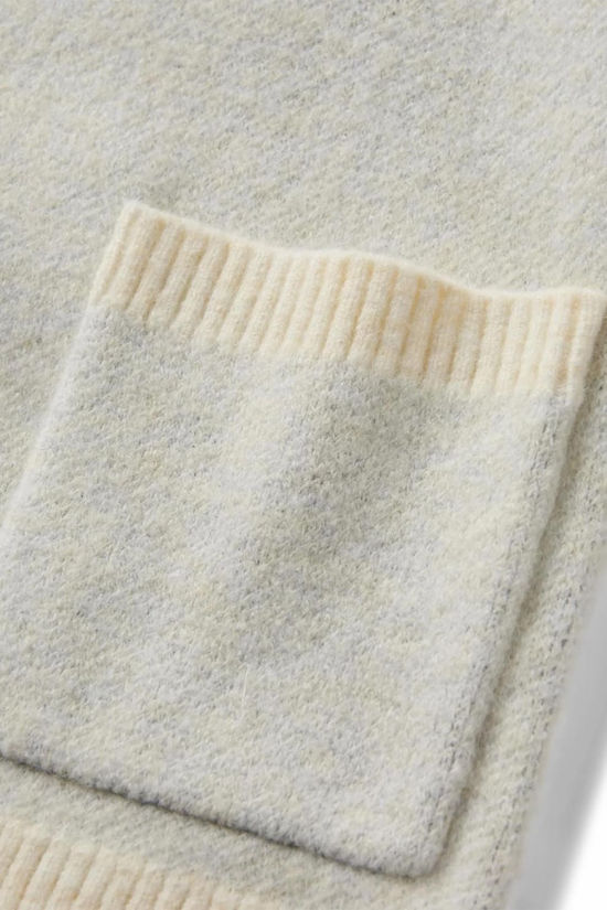Passenger Womens Sunsets Recycled Knitted Cardigan Marshmallow