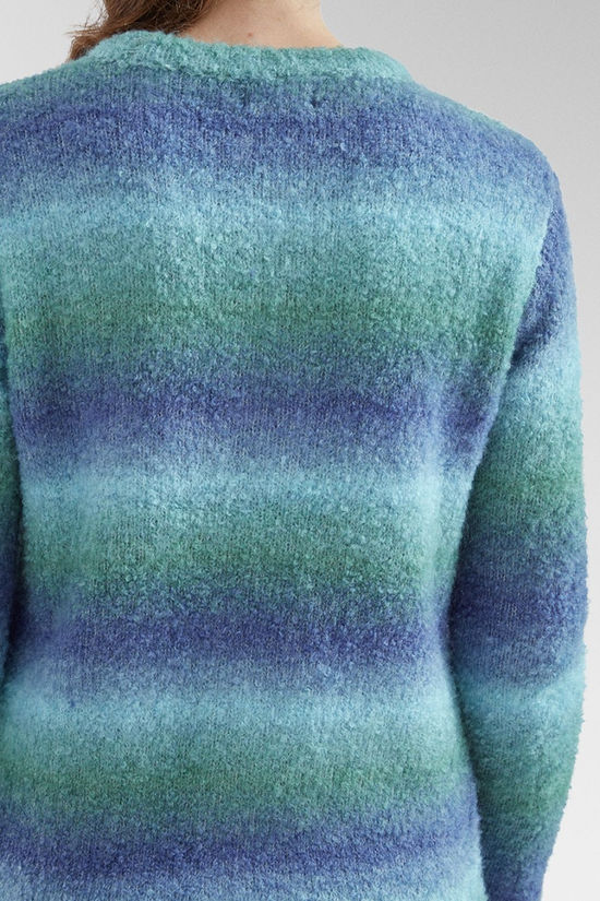 Saltrock Womens Bowden Boucle Knit Jumper Blue