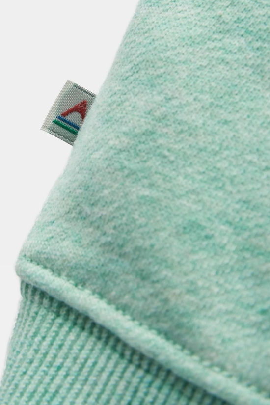 Passenger Womens Laidback Organic Hoodie Aqua Marl