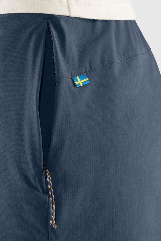 Fjallraven Womens High Coast Relaxed Shorts  Navy
