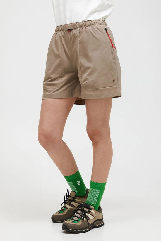 Peak Performance Womens Outdoor Cargo Shorts Avid Beige
