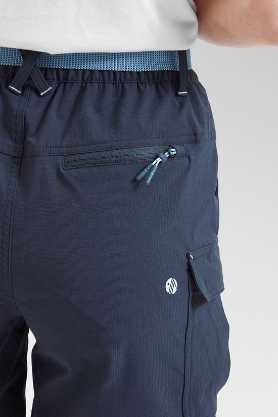 Acai Womens Trail Blaze Shorts Deep Navy