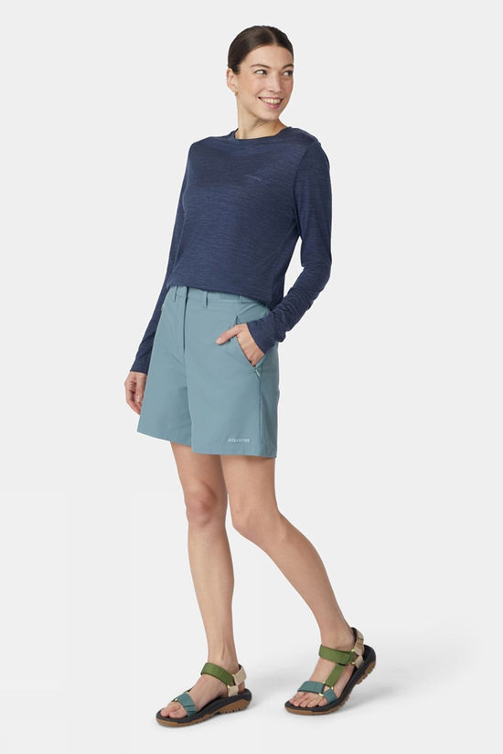 Ayacucho Womens Forest Softshell Shorts II Goblin Blue