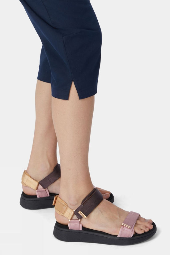Ayacucho Womens Camps Bay Capri Trousers Navy