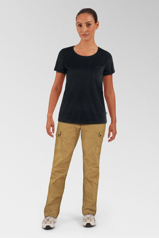 Fjallraven Womens Stina Trousers Buckwheat Brown