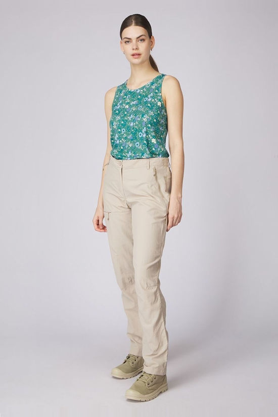 Ayacucho Womens Jungle Travel Trousers Beige