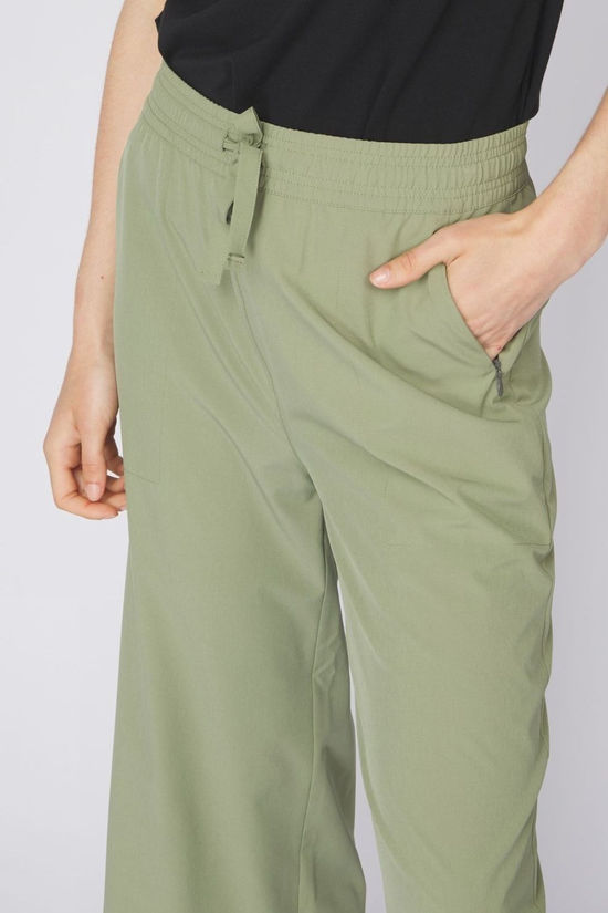 Ayacucho Womens City Travel Culotte Trousers Moss
