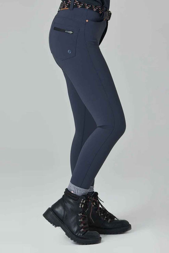 Acai Womens Max Stretch Skinny Outdoor Trousers Graphite
