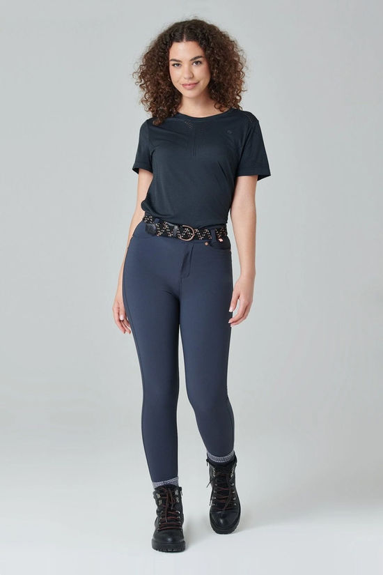 Acai Womens Max Stretch Skinny Outdoor Trousers Graphite