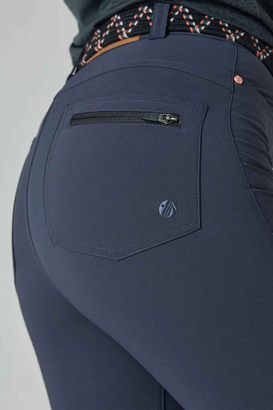 Acai Womens Max Stretch Skinny Outdoor Trousers Graphite