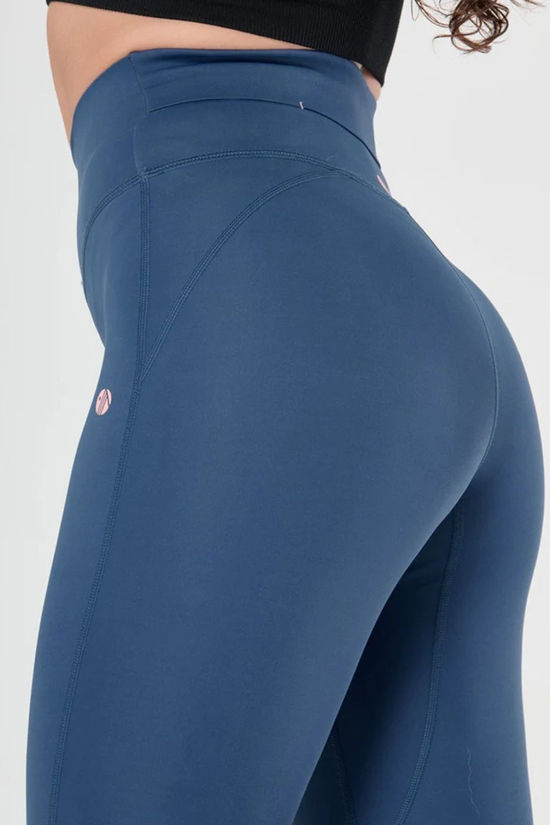 Acai Womens On The Go Leggings Moonlight Blue