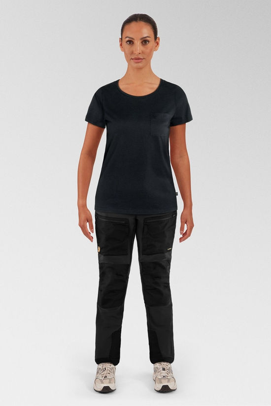 Fjallraven Womens Keb Agile Winter Trousers Black