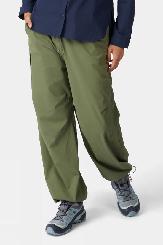 Ayacucho Womens Trailblazer Travel Cargo Trousers Olivine