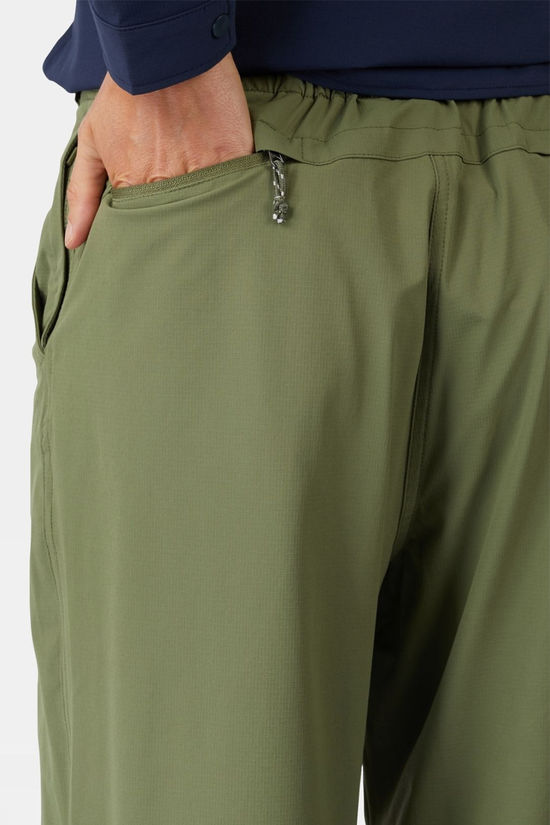 Ayacucho Womens Trailblazer Travel Cargo Trousers Olivine