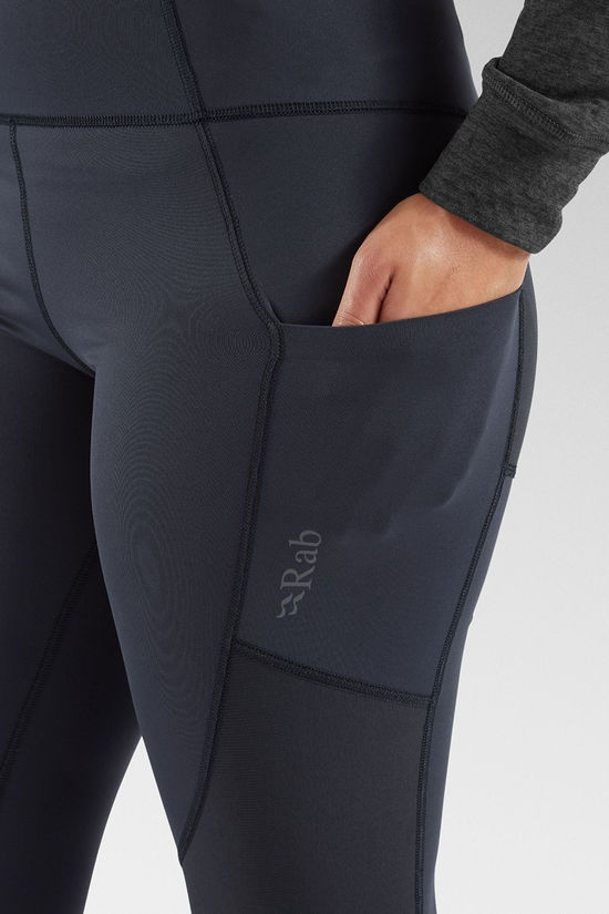 Rab Womens Torque Leggings Ebony/Black
