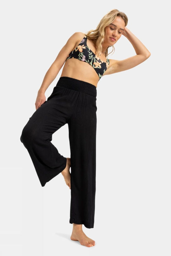 Roxy Womens Along The Beach Trousers Anthracite