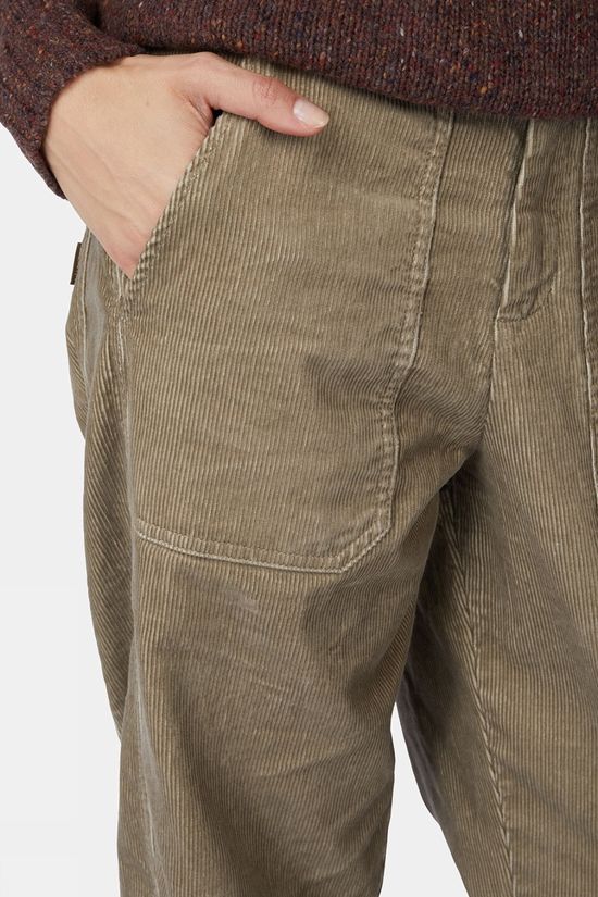 Ayacucho Womens Baleal Corduroy Trousers Elmwood