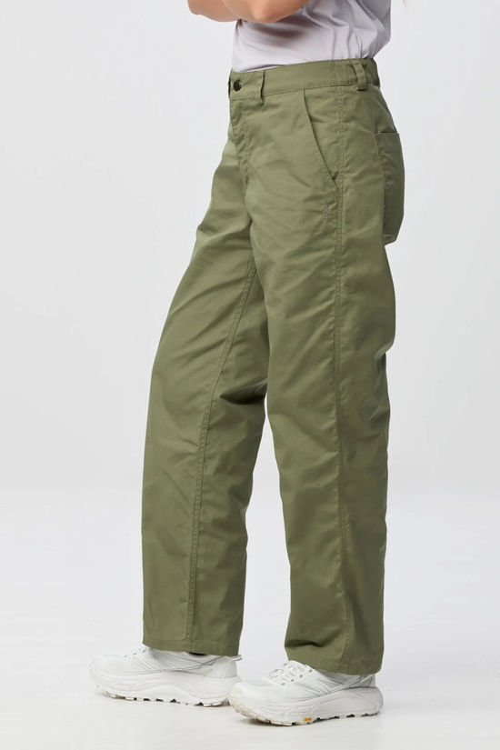 Fjallraven Womens Vardag Relaxed Trousers  Green