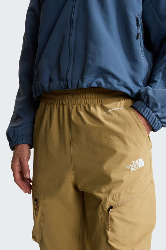 The North Face Womens Packable Straight Jogger Trousers Kelp Tan