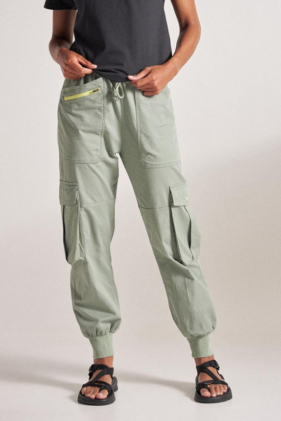 Passenger Womens Hydrilla Organic Cotton Trousers Pistachio