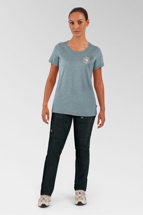 Fjallraven Womens Abisko Midsummer Zip Off Trousers  Black