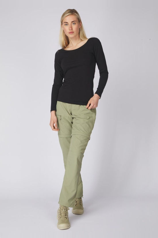 Ayacucho Womens Jungle Travel Zip-Off Trousers Moss