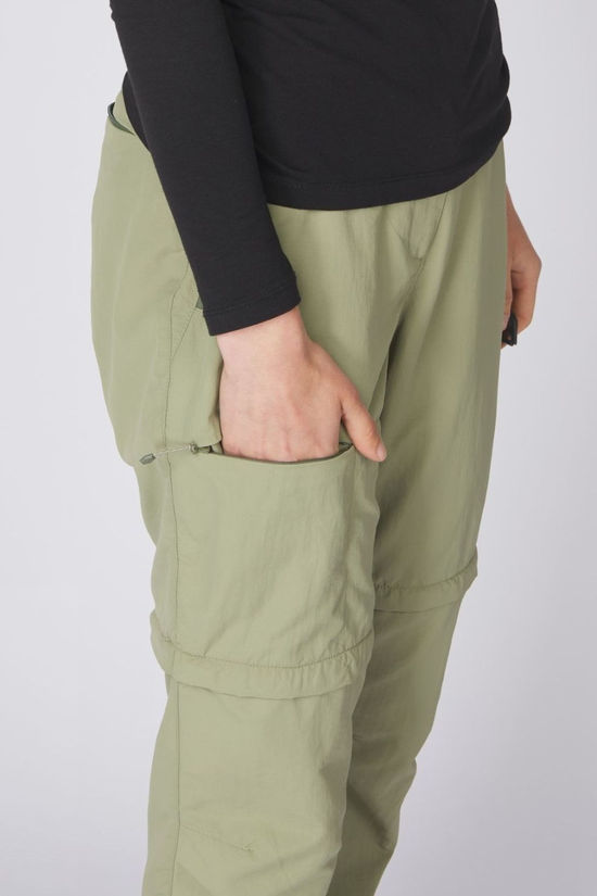 Ayacucho Womens Jungle Travel Zip-Off Trousers Moss