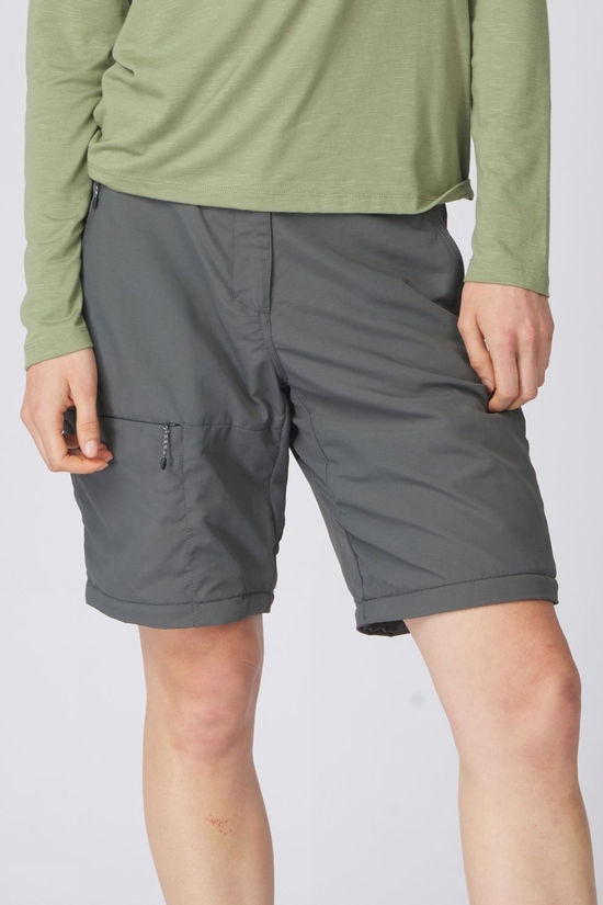 Ayacucho Womens Jungle Travel Zip-Off Trousers Granite